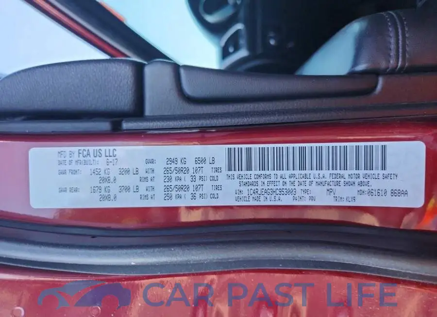 1C4RJEAG3HC953003# 12