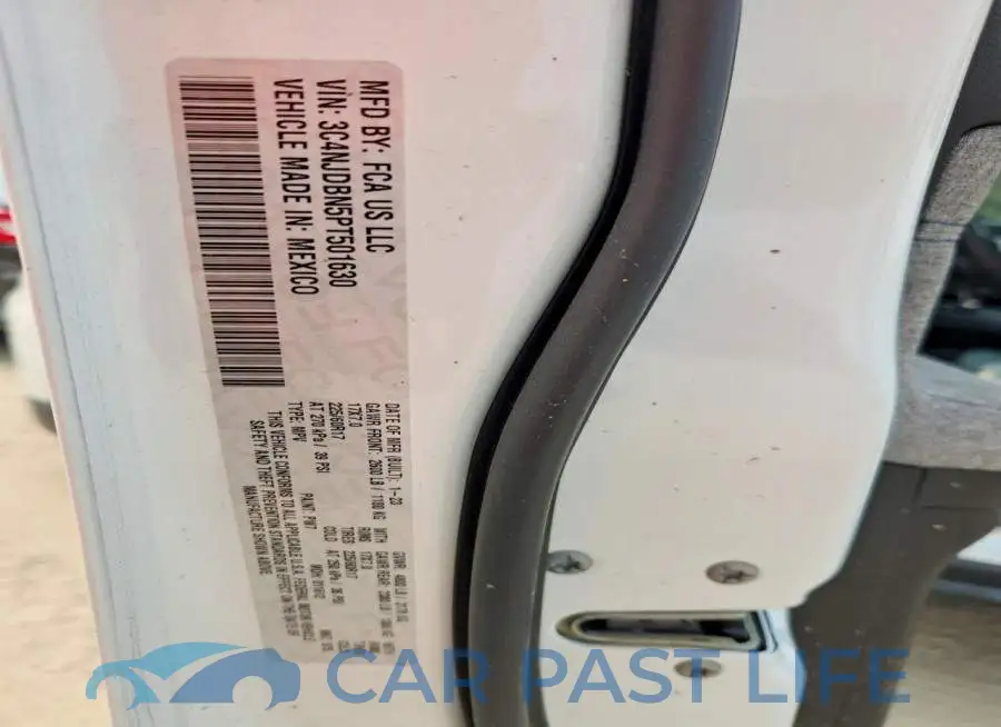 3C4NJDBN5PT501630# 13