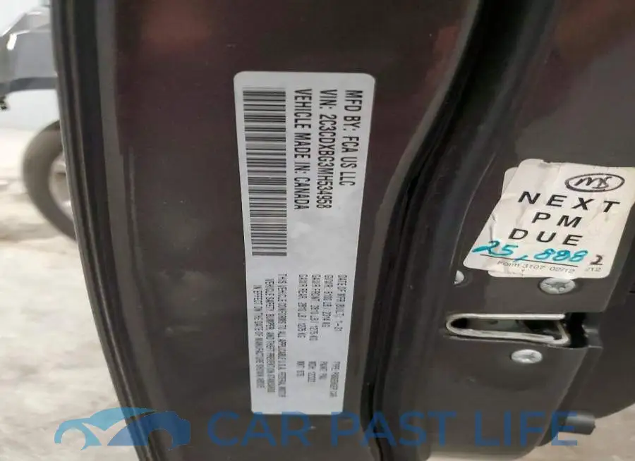 2C3CDXBG3MH534958# 12