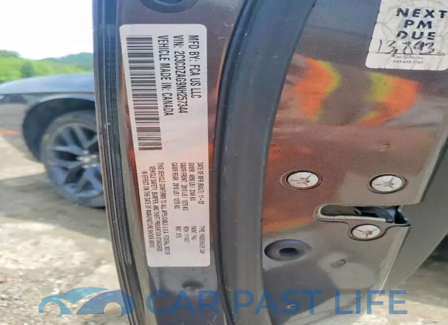 2C3CDZAG9NH257344# 12