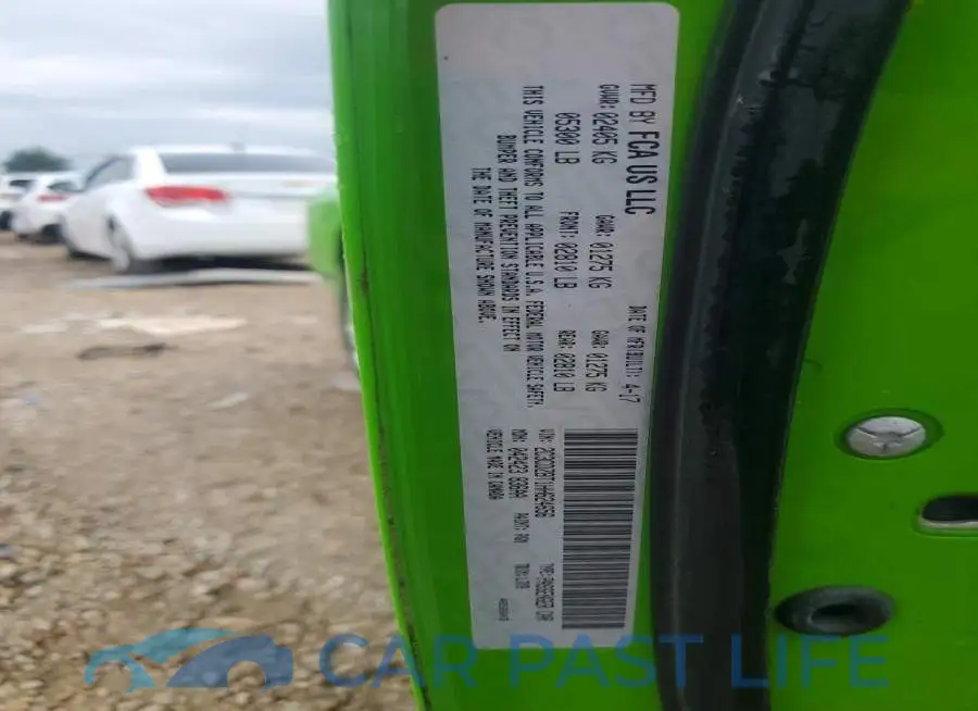 2C3CDZBT1HH624656# 12