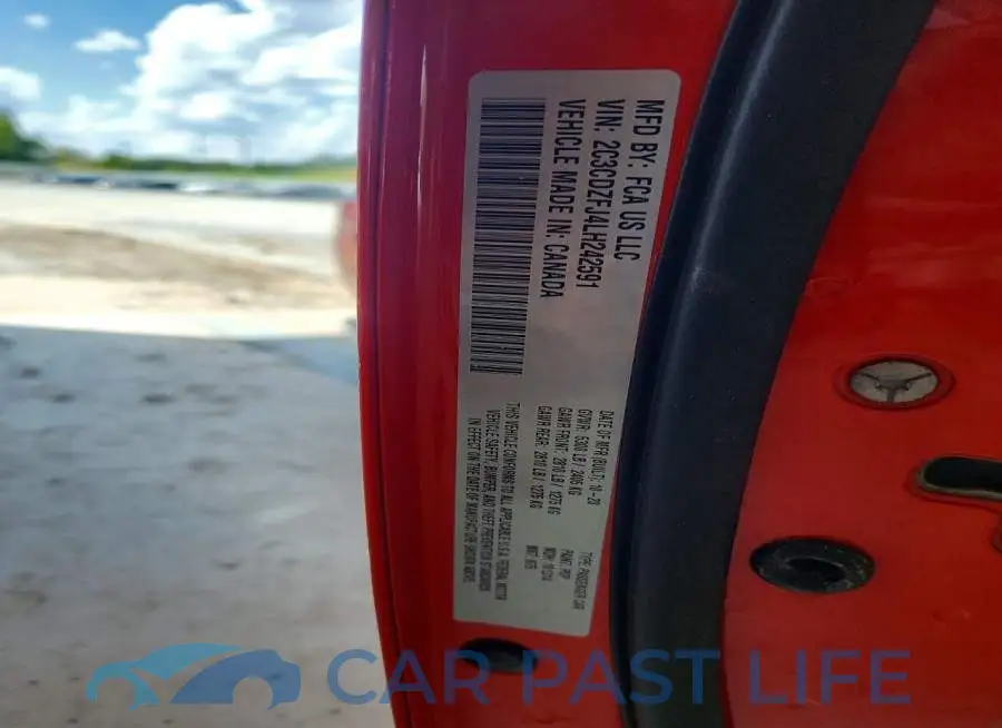 2C3CDZFJ4LH242591# 12