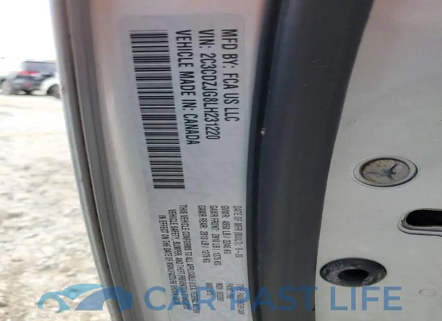 2C3CDZJG8LH231220# 12