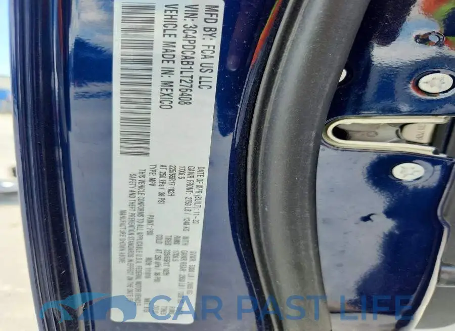 3C4PDCAB1LT276408# 14