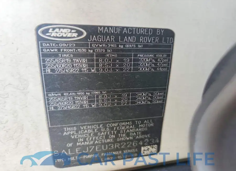 SALEJ7EU3R2264234# 14