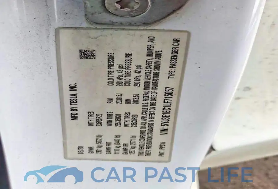 5YJ3E1EC1LF715057# 10