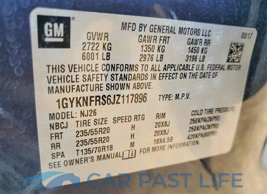 1GYKNFRS6JZ117896# 14