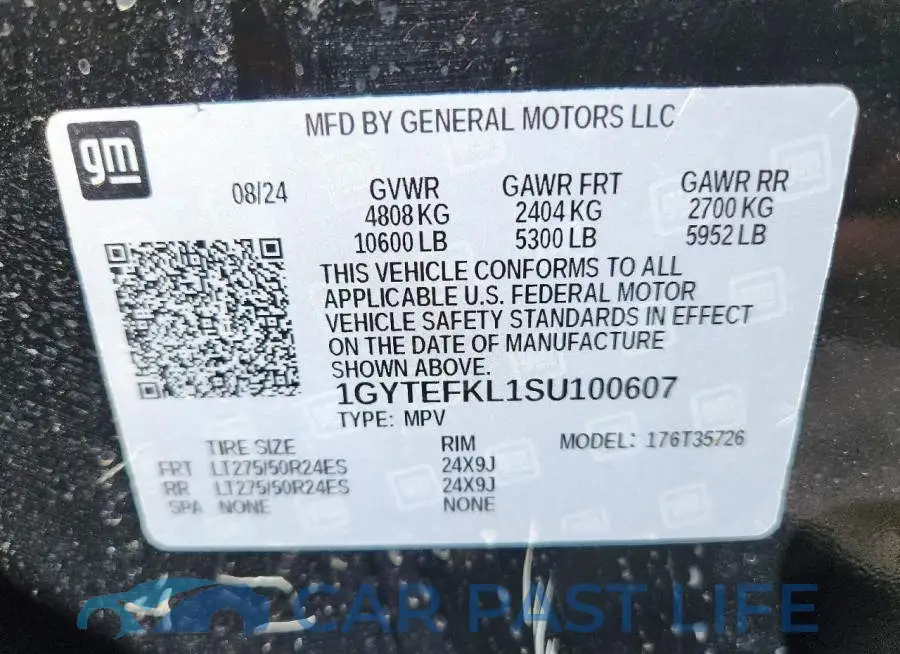 1GYTEFKL1SU100607# 13