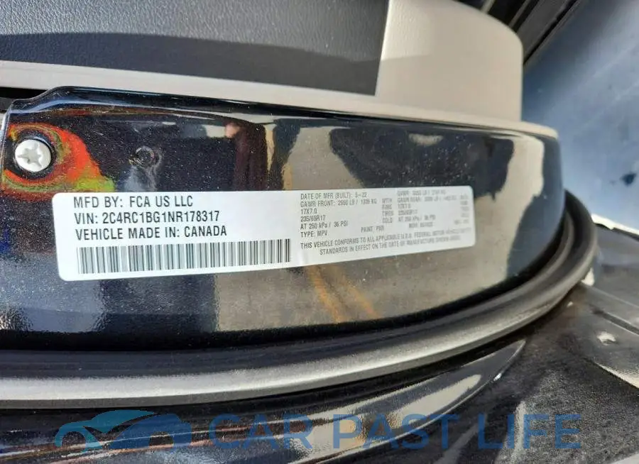 2C4RC1BG1NR178317# 13
