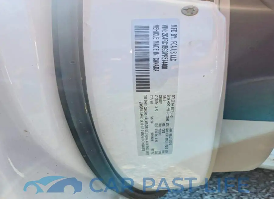 2C4RC1BG3PR574400# 13