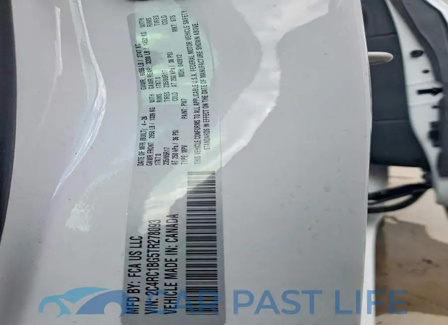 2C4RC1BG5TR278093# 14