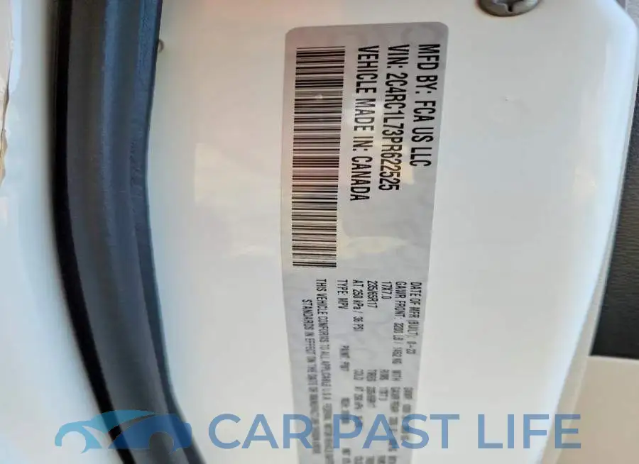 2C4RC1L73PR622525# 13
