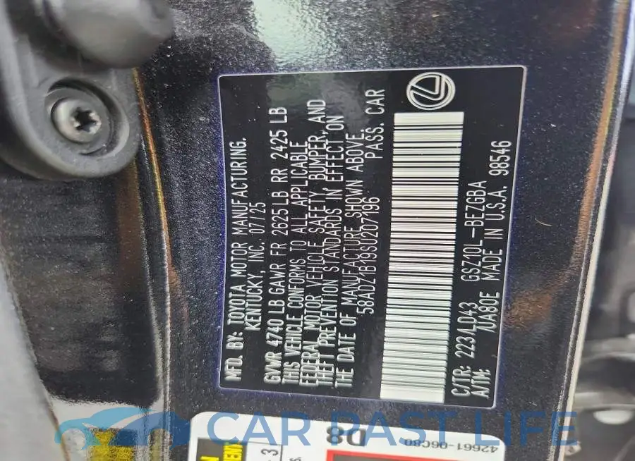 58ADZ1B19SU207196# 13