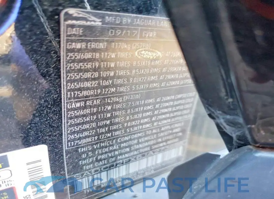SADCJ2FX6JA273695# 12