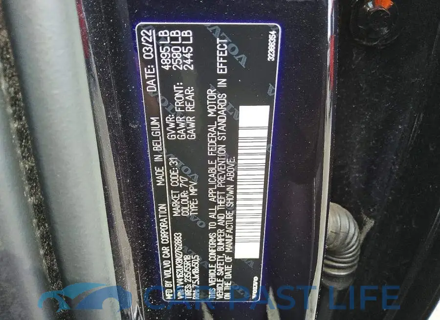 YV4162UK8N2762883# 13