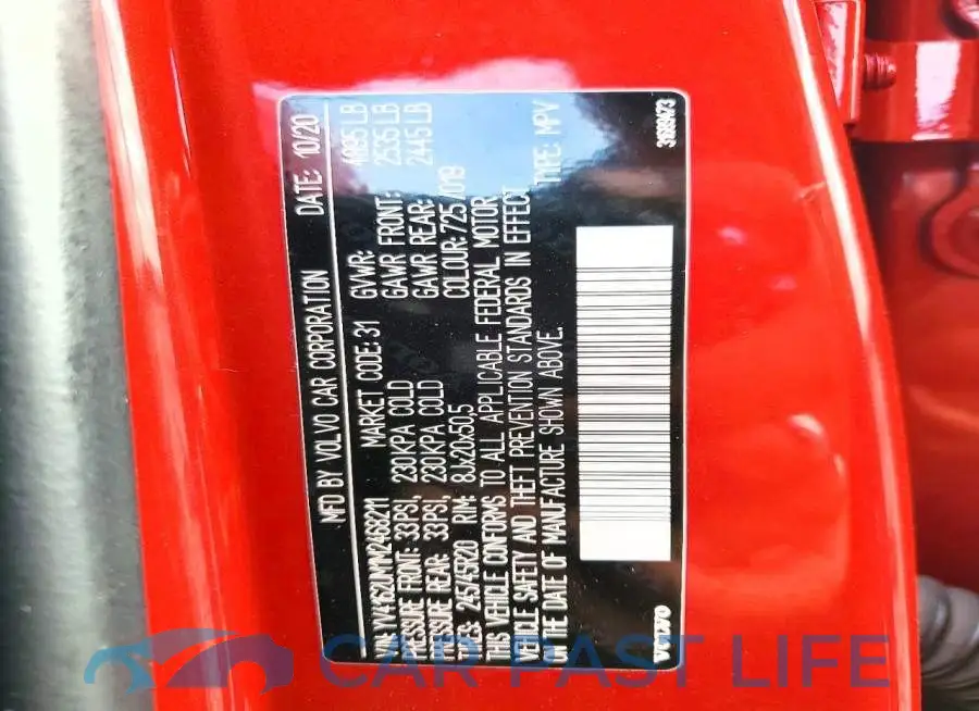 YV4162UM1M2468211# 13