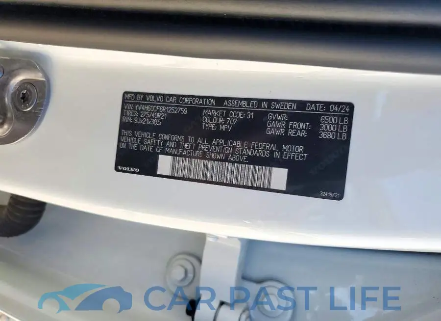 YV4H60CF6R1252759# 14