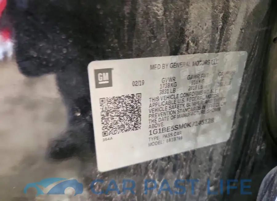 1G1BE5SM0K7145128# 12