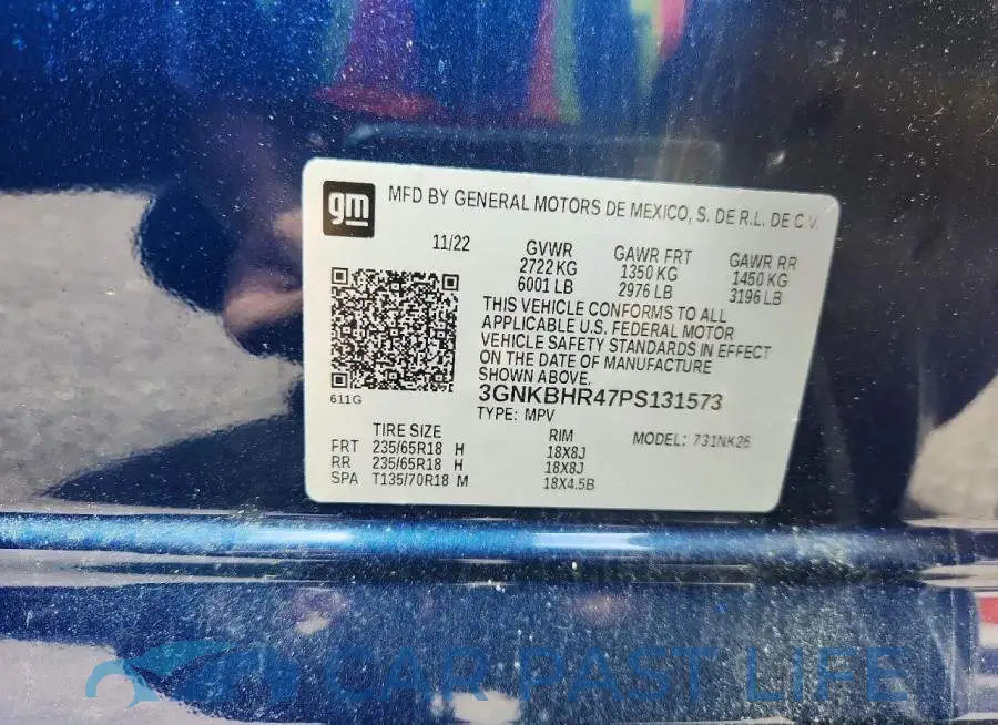 3GNKBHR47PS131573# 13
