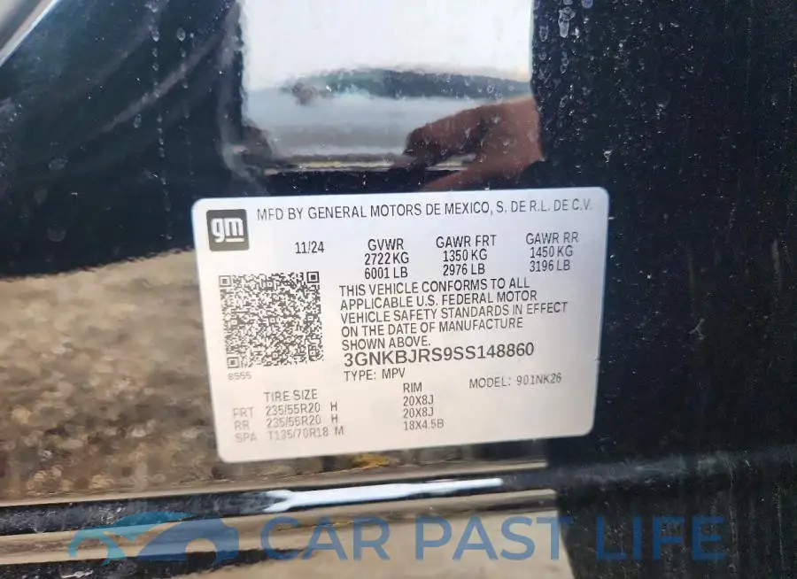 3GNKBJRS9SS148860# 13