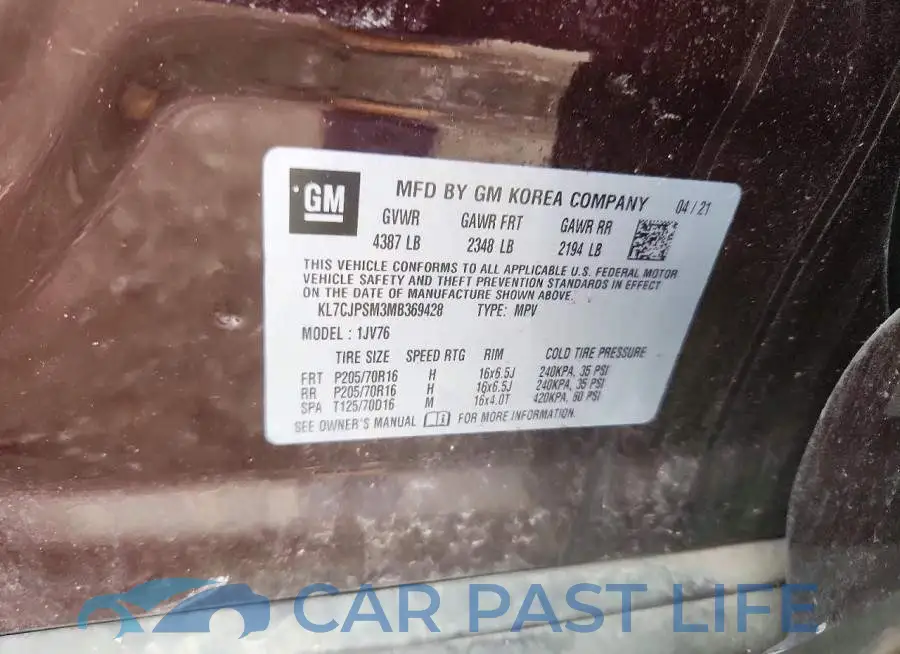 KL7CJPSM3MB369428# 13