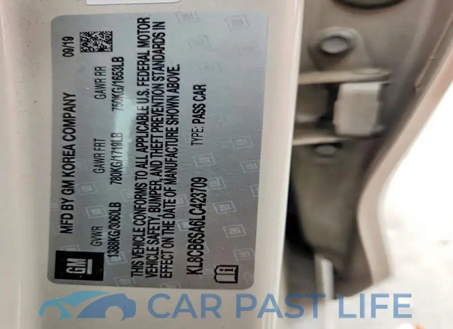 KL8CB6SA6LC423709# 13