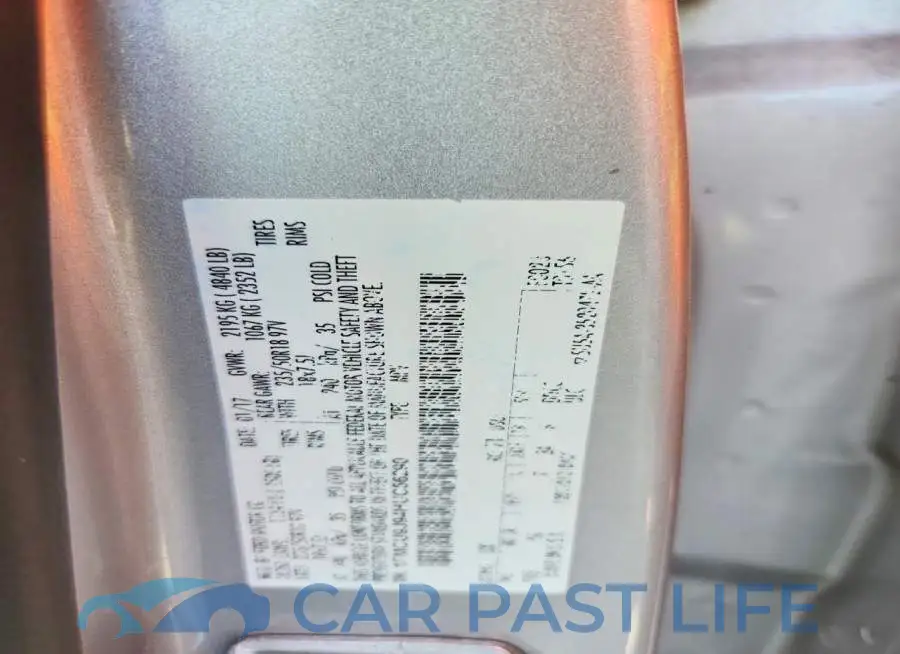 1FMCU9J94HUC56290# 12
