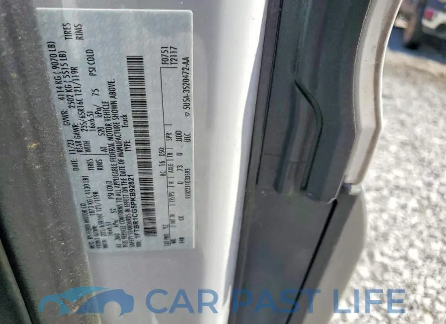 1FTBR1CG5PKB92821# 13