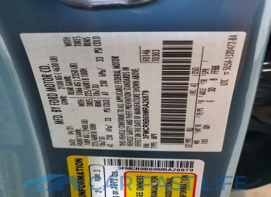 3FMCR9B69MRA26879# 13