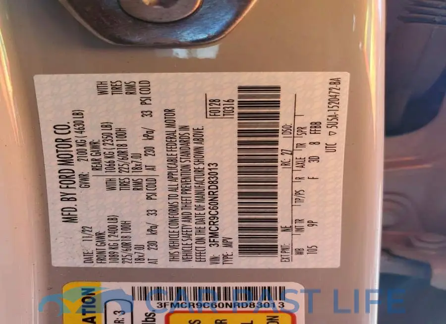3FMCR9C60NRD83013# 14