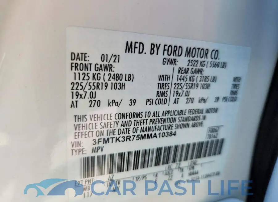 3FMTK3R75MMA10384# 13