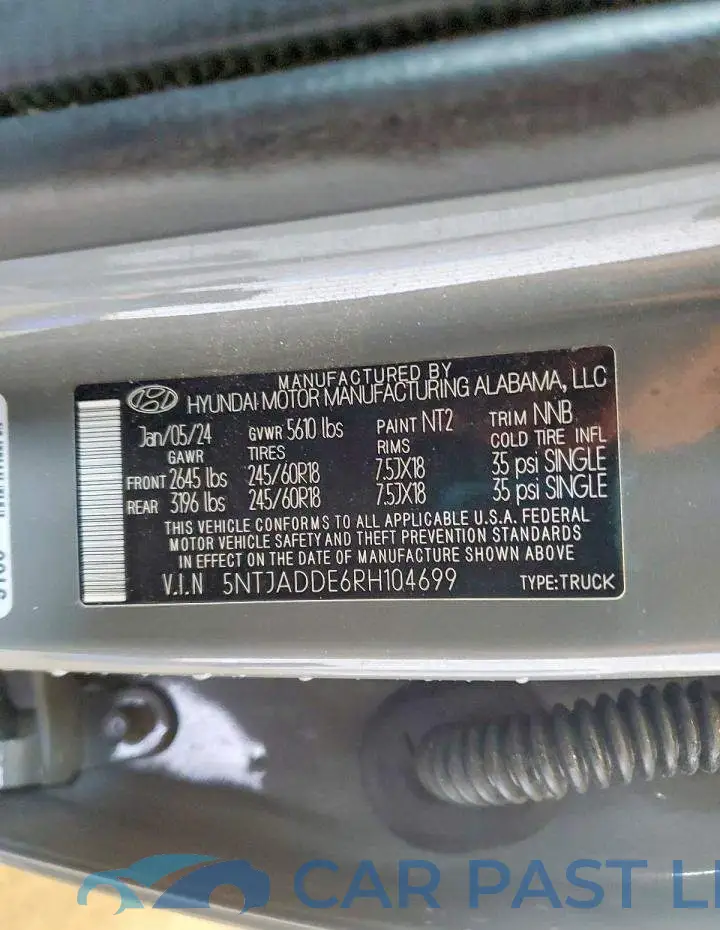 5NTJADDE6RH104699# 13