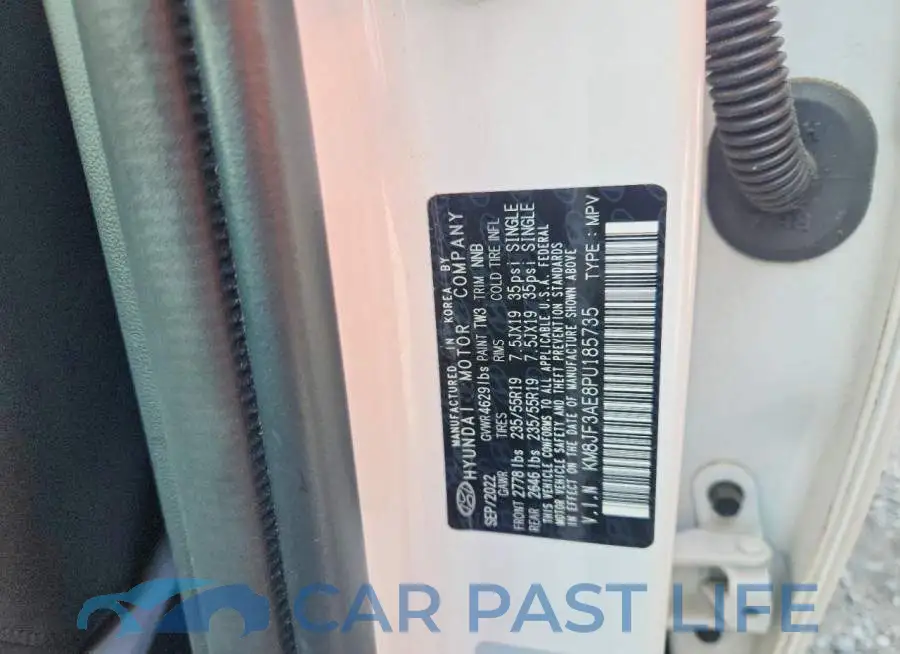 KM8JF3AE8PU185735# 13