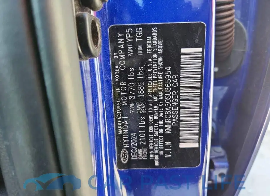 KMHRC8A30SU365954# 13