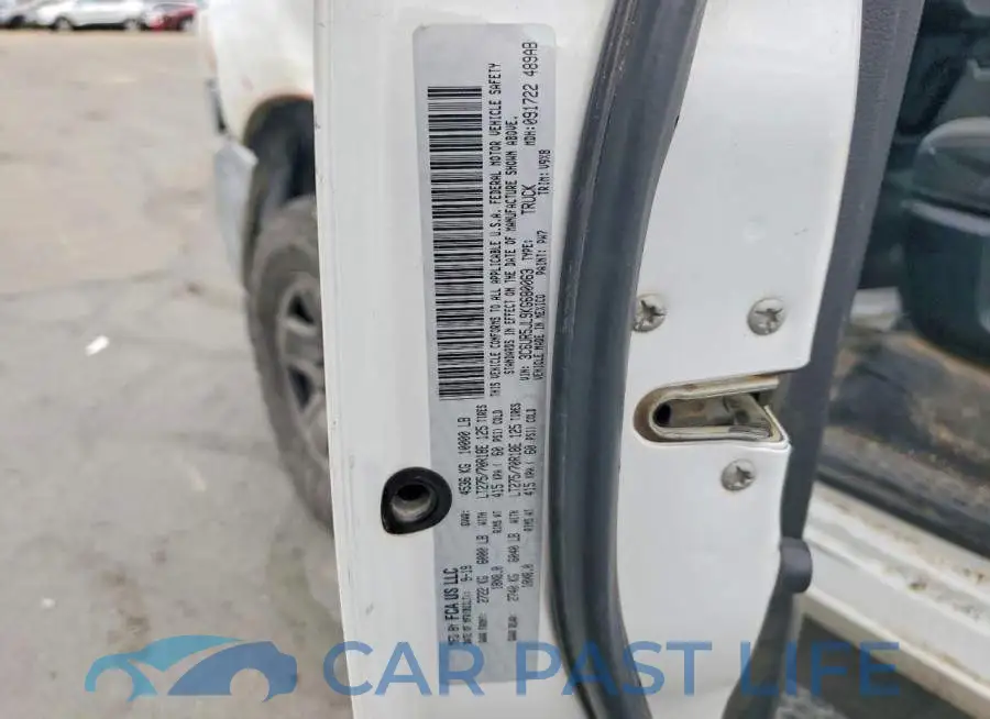 3C6UR5JL9KG680063# 12
