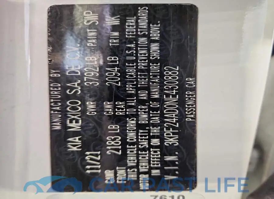 3KPF24AD0NE430882# 13