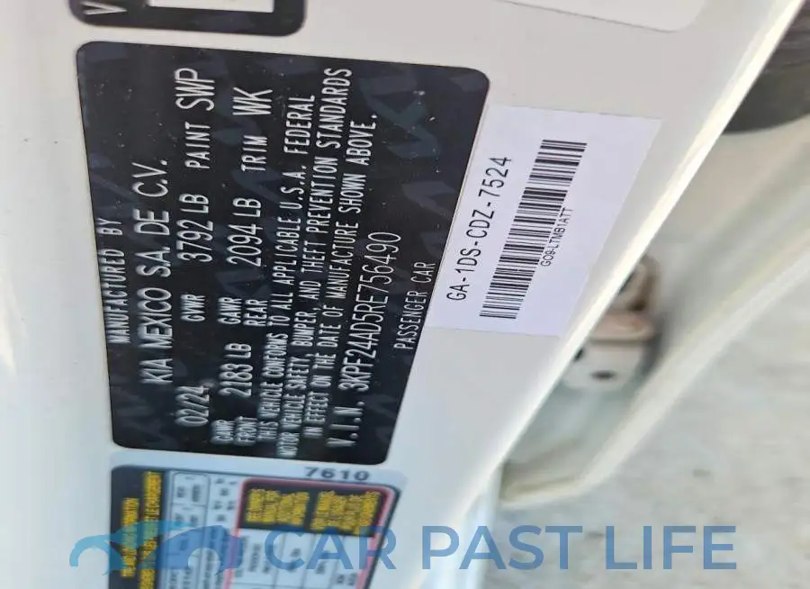 3KPF24AD5RE756490# 12