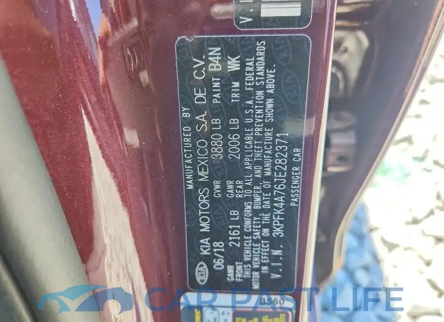3KPFK4A76JE282371# 12