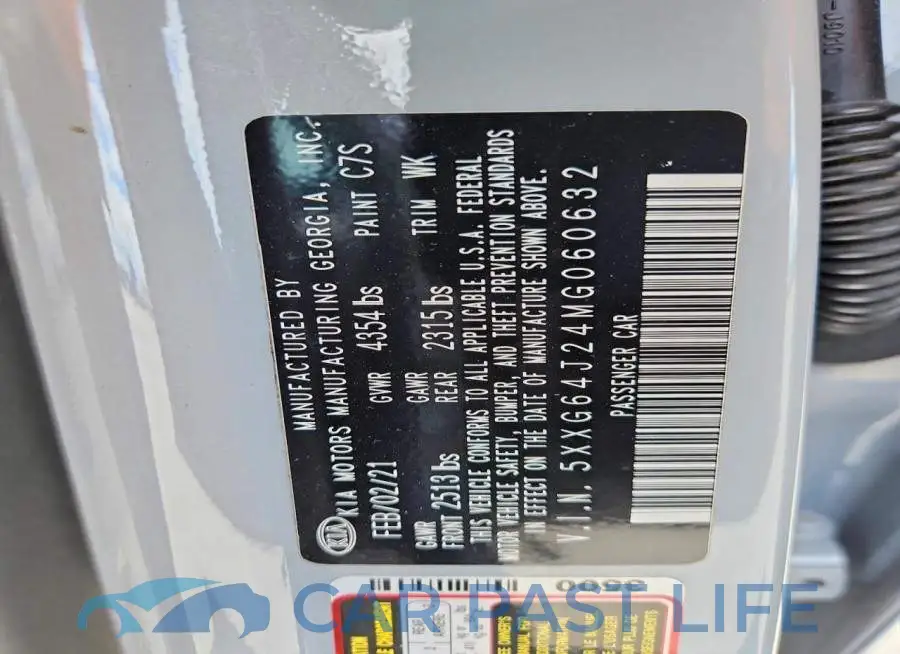 5XXG64J24MG060632# 12