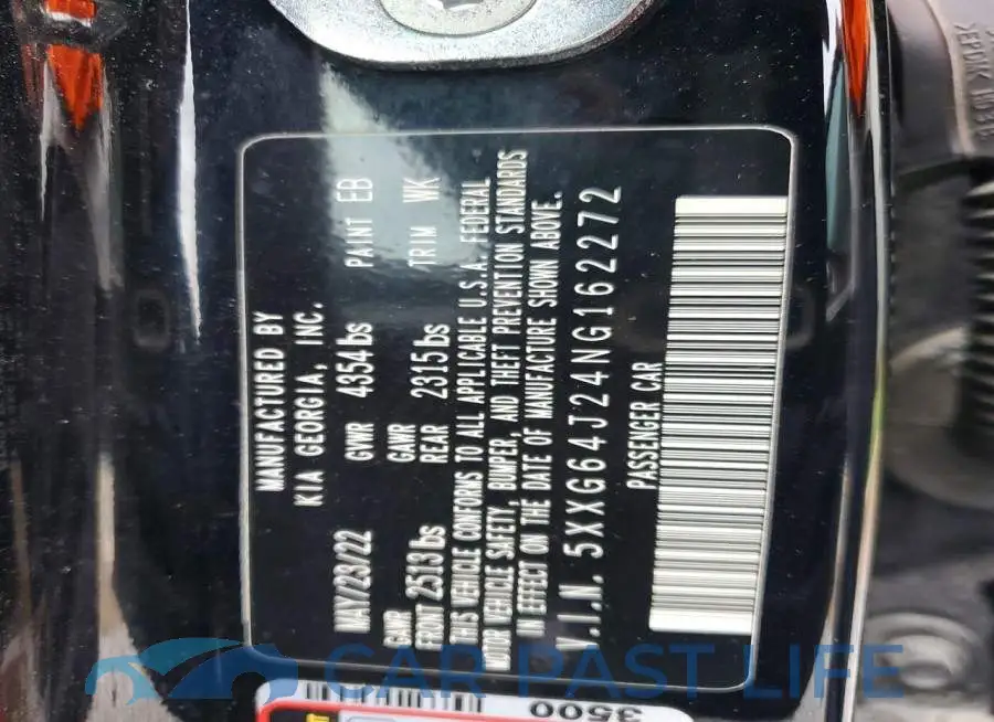 5XXG64J24NG162272# 13