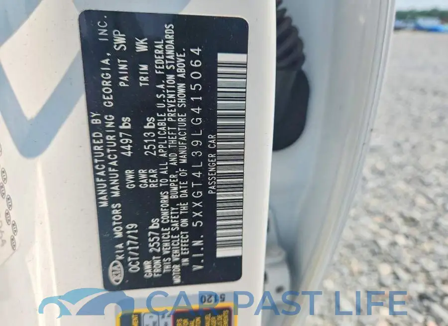 5XXGT4L39LG415064# 13