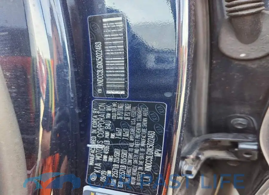 KNDCC3LGXK5022463# 13