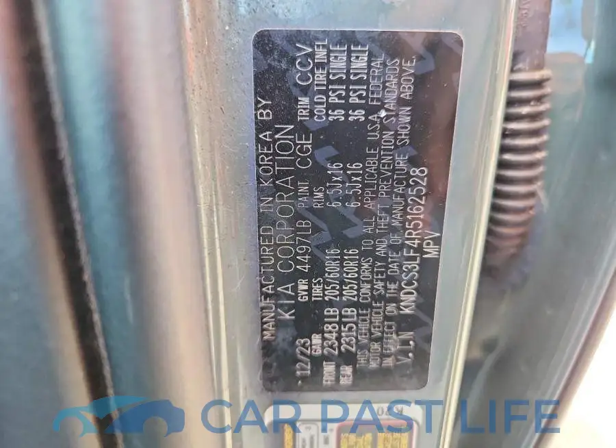 KNDCS3LF4R5162528# 13