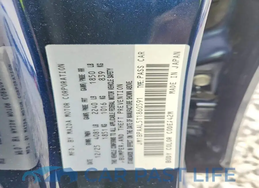 JM1BPAAL5T1860591# 12