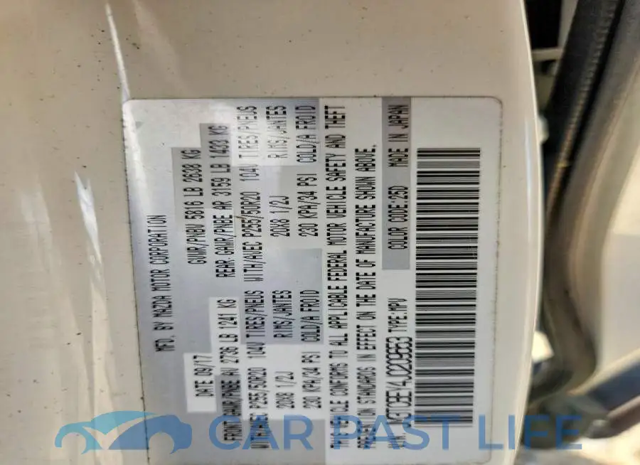 JM3TCBEY4J0209653# 13