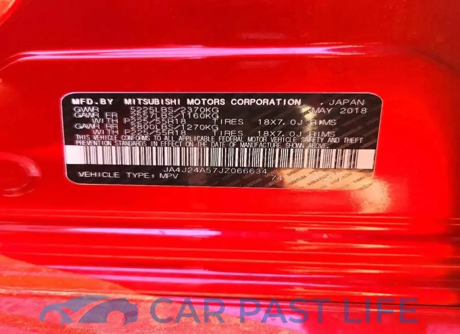 JA4J24A57JZ066634# 12
