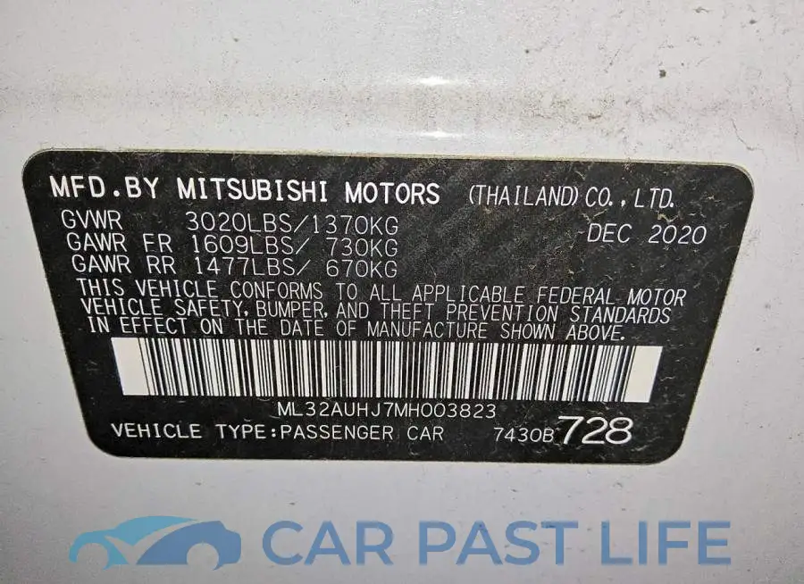 ML32AUHJ7MH003823# 12