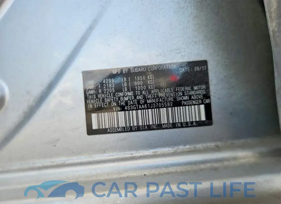 4S3GTAA61J3705582# 13