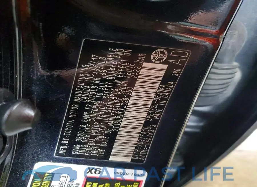 2T1BURHEXJC981253# 13