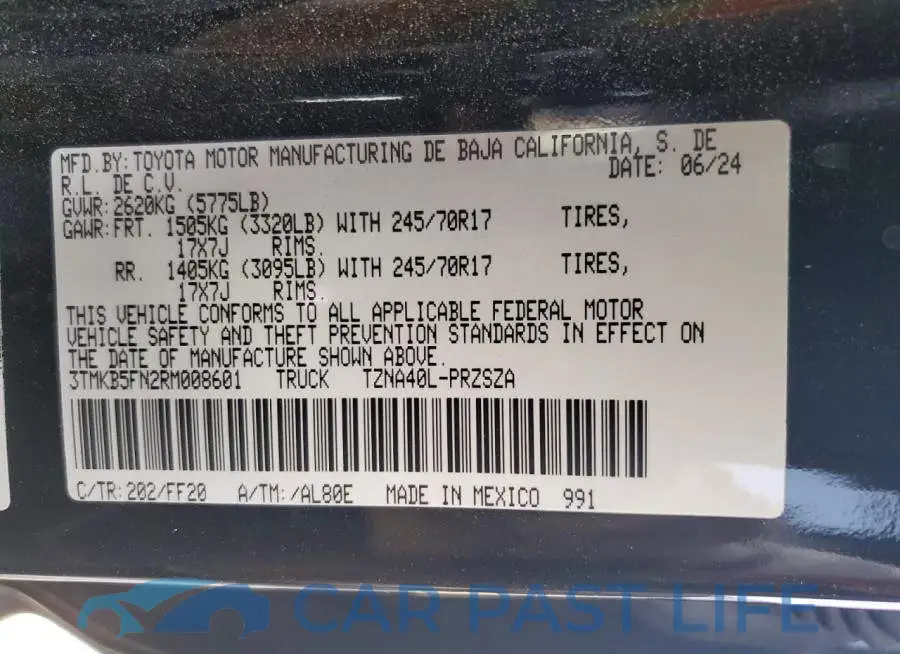 3TMKB5FN2RM008601# 13